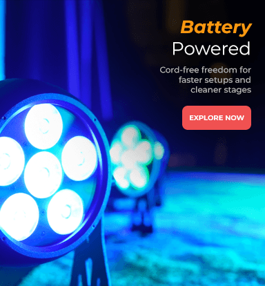 Professional Battery Powered Lights - Rasha Professional