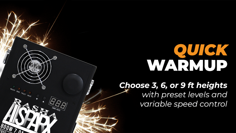 AllSparx Cold Spark Machine | Indoor Spark Fountain