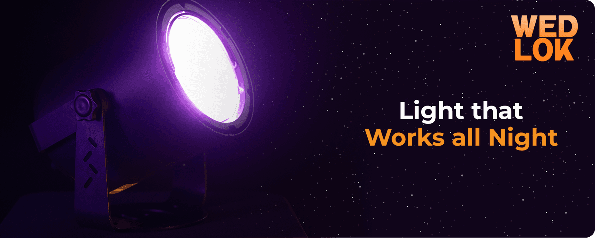 WedLok Battery-Powered Wireless Light Series