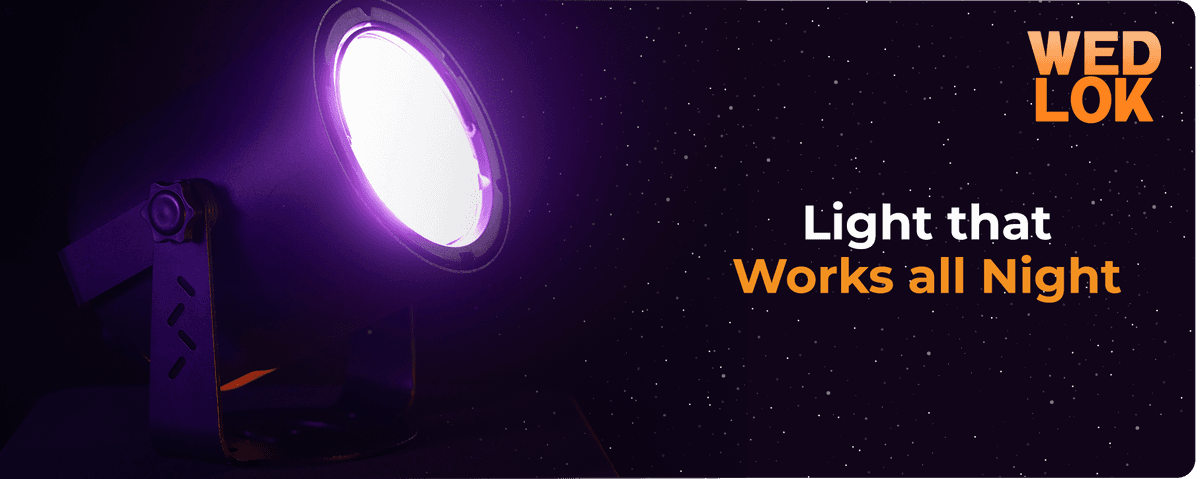 WedLok Battery-Powered Wireless Light Series