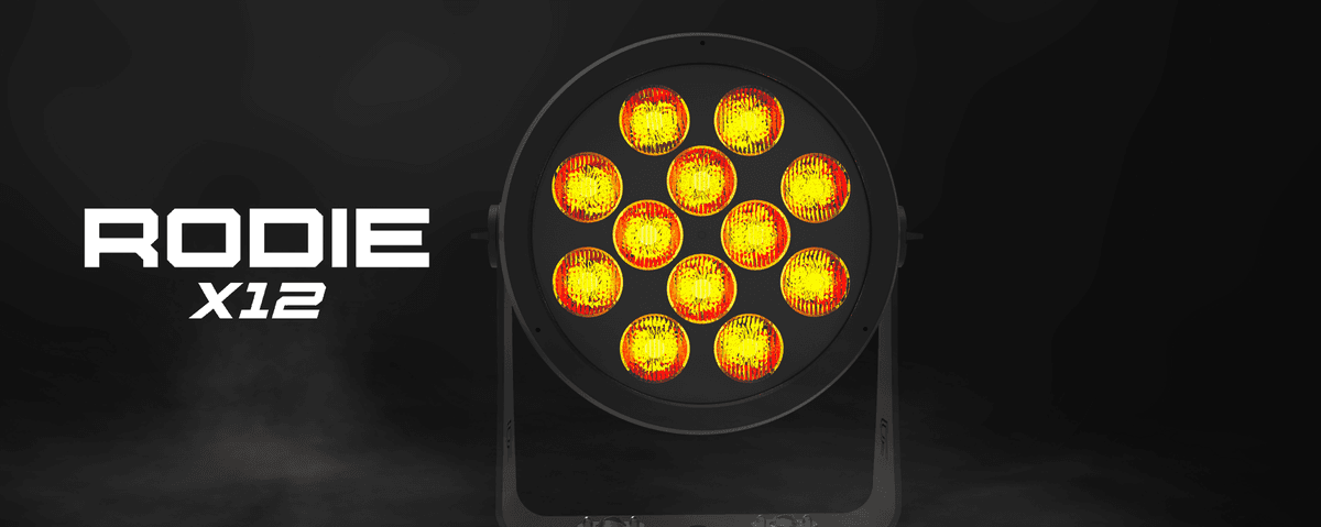 Rasha Professional Adds the Rodie X12 to Its LED PAR Lineup