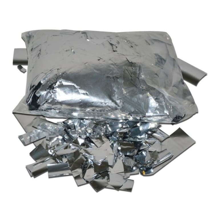 Silver Confetti Paper (Pack of 5 Bags)
