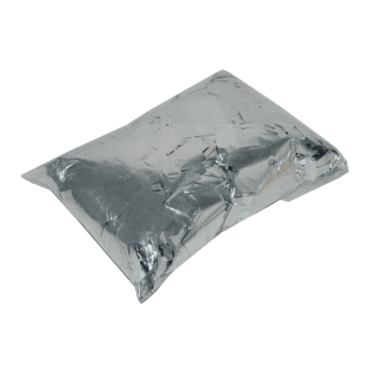 Silver Confetti Paper (Pack of 5 Bags)