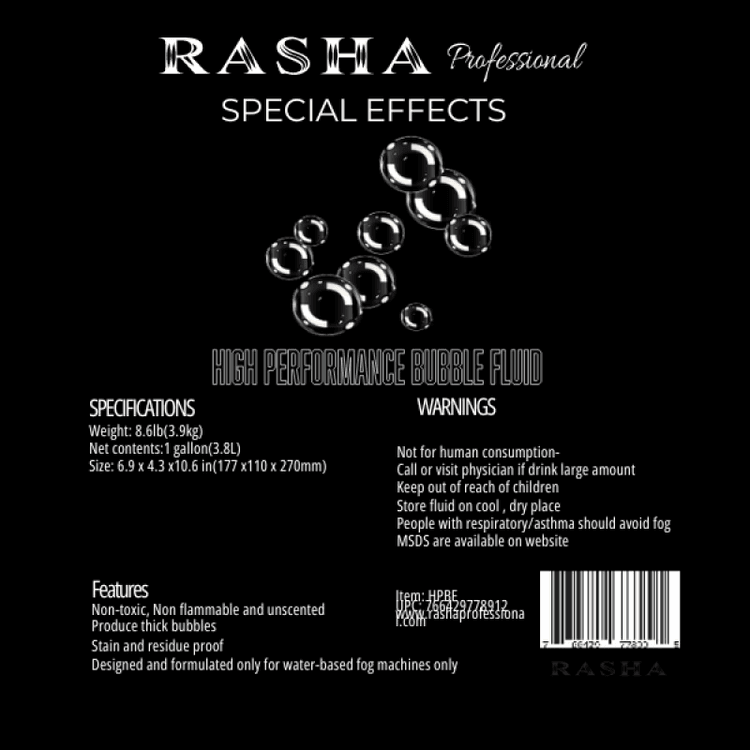 Bubble Fluid (Pack Of 4)