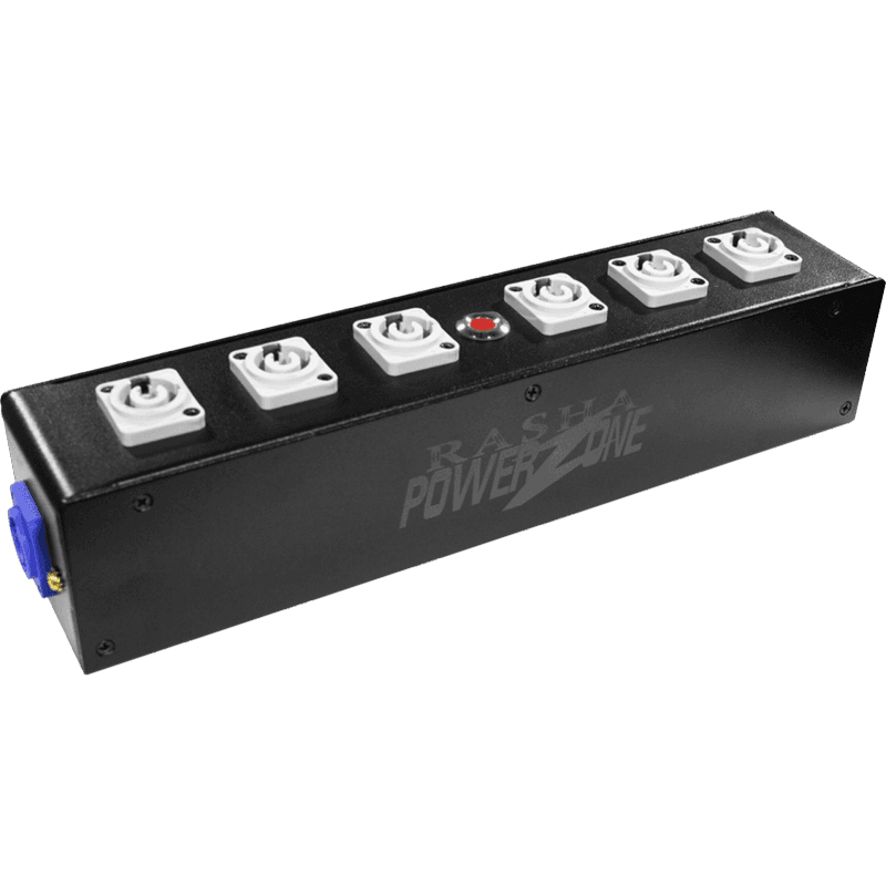 Powerzone to Powercon - Housed with 6 Outlets