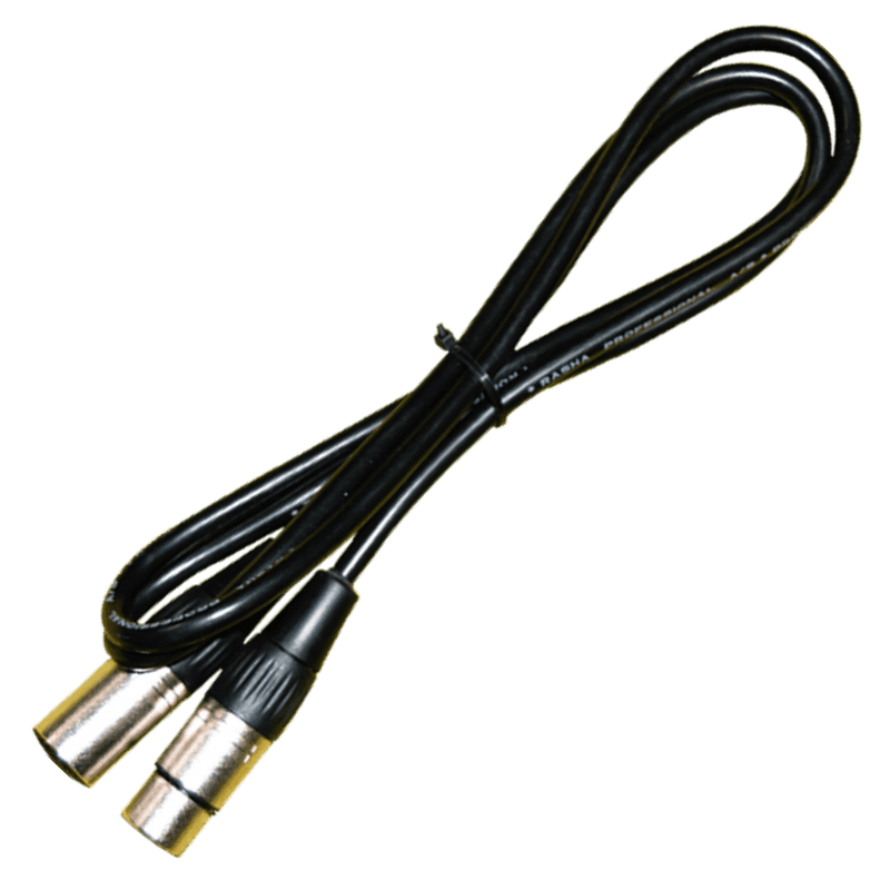 DMX Cable 3-Pin - 5 Ft-Powerful 3-Pin DMX Cable