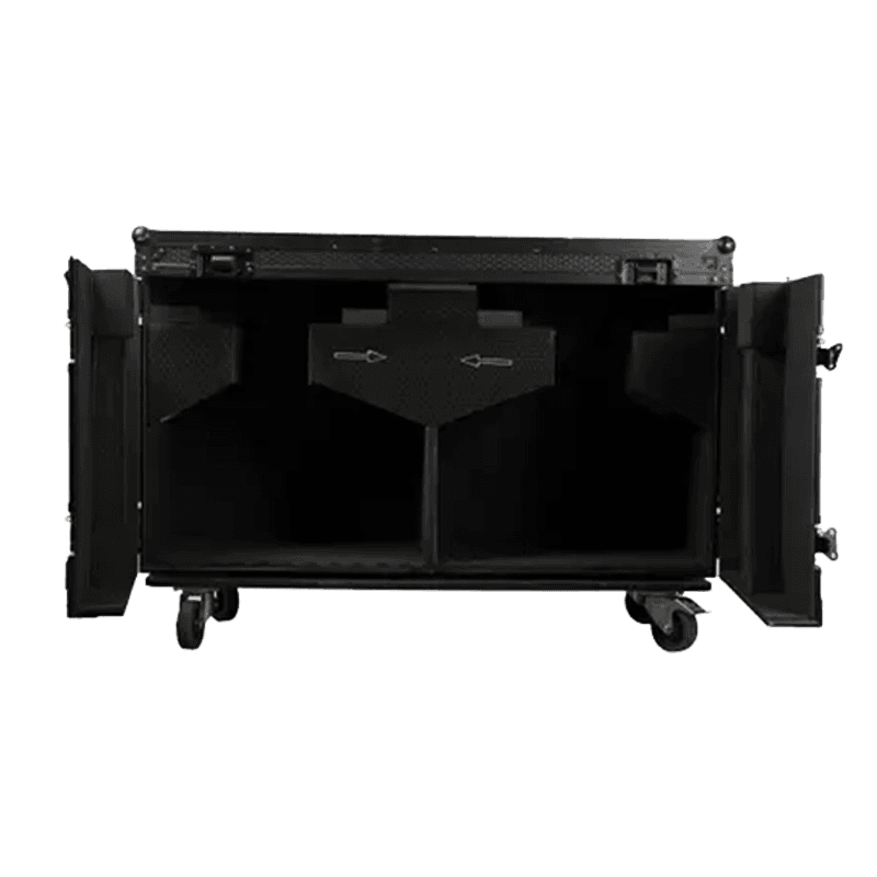 2 in 1 Photon - Moving Head Wash Fixture Road Case