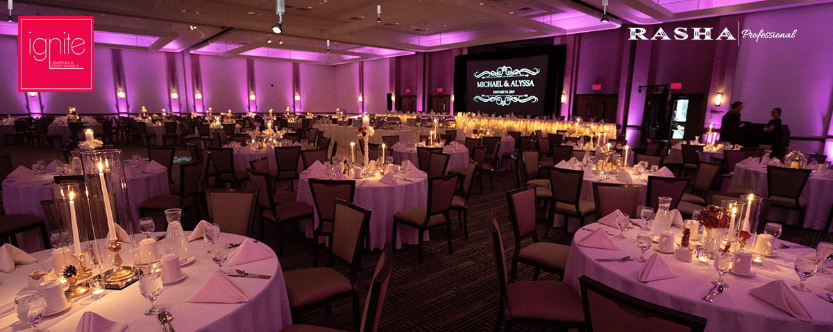 Ignite Lighting & Events x Rasha Professional