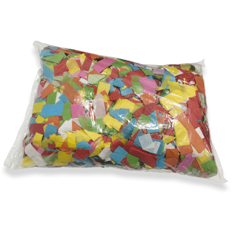 Multi-colored Snowfall Confetti Paper - Rasha Professional