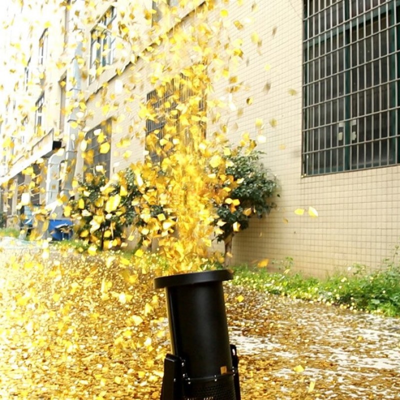 Golden Colored Snowfall Confetti Paper - Rasha Professional